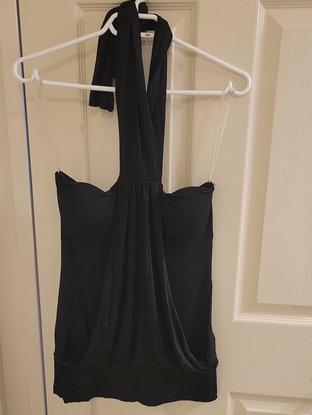 Ripe Jean Machine Black Padded Halter Stretch Top